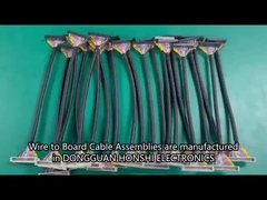 UL20706 IDC Kabel Bulat 34pin 40pin Pitch 2.54mm IDC Konektor untuk Elektronik