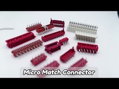 Micro Match Connector IDC Type Untuk Kabel Flat 4 6 8 10 20 24Pin IDC Connector