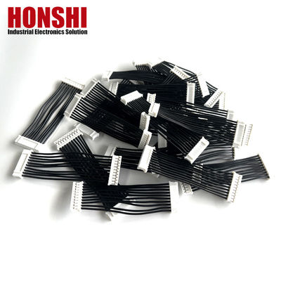 Black Wire Harness Assembly JST PH 2.0 10 Pin Male Female Plug Connector