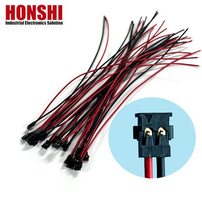 Mobil 1.2mm Pitch Wire Harness Assembly Kabel Dengan 2P Terminal Dan Kabel Listrik