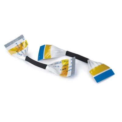 OEM ODM Flat FFC Ribbon Cable Custom Awm 20706 6 / 50 Pin FPC FFC Kabel