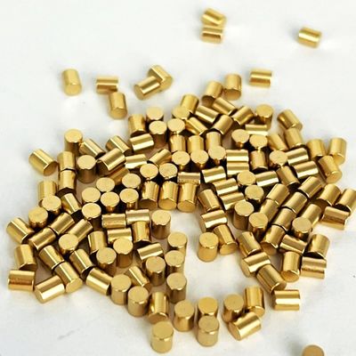 High Power Reel Pack 3A 12V Plated Gold SMT Pogo Pin 3mm Tinggi 2,5mm Diameter