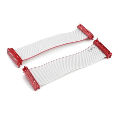 Micro Match Connector Flat Electrical Wire IDC UL2651 Kabel pita rata merah