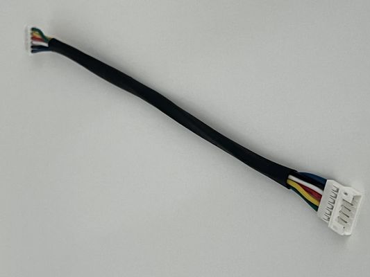UL1007 Wire Harness Assembly 2 Pin 6 Pin 8 Pin Custom Electrical Cable Assemblies
