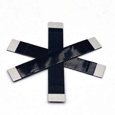 0.5mm Pitch FPC Flat Flex Kabel Untuk 80c 60v 10p 40p 60cm Wire Tinned Tembaga
