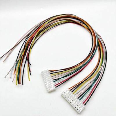 24AWG 3 Pin Dupont Electronic Wire Harness Wanita Dan Pria Dengan Konektor 2,54mm