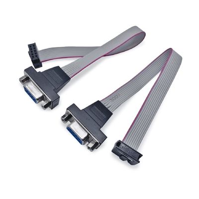 Mobil Flat 1.27mm Pitch Ribbon Kabel IDC Konektor Untuk JST Wire Harness