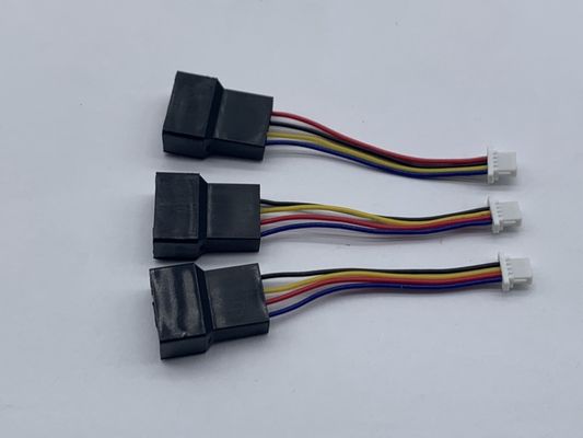 Disesuaikan JST SM2.5 4 Pin Untuk JST SH1.0 4 Pin Wire Harness Dengan Tin Plated Conductor
