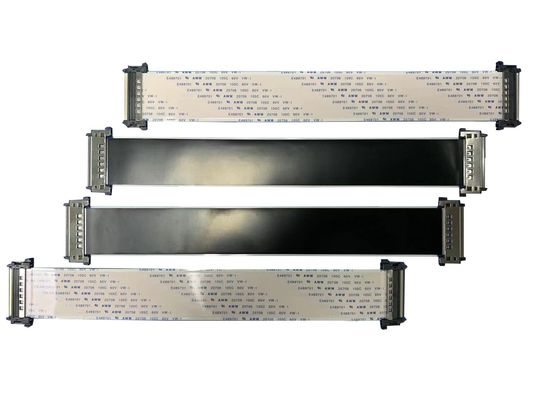 Perunggu Plated Flat Flex Lvds Kabel Airbag Vw 41pin Custom 20cm FFC Kabel