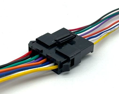 Disesuaikan JST SM2.5 8 Pin Connector Electrical Wire Harness Assembly ul1007 24awg