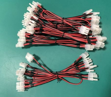 Custom JST Electrical Wire Harness Assembly XH 2.5 4 Pin Untuk MX3.0mm 4p Konektor