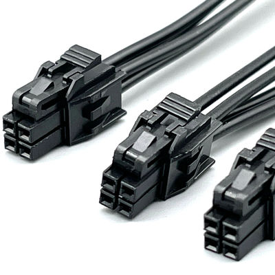 Disesuaikan Molex Nano Fit 2.5 4 Pin Connector Electrical Wire Harness Assembly