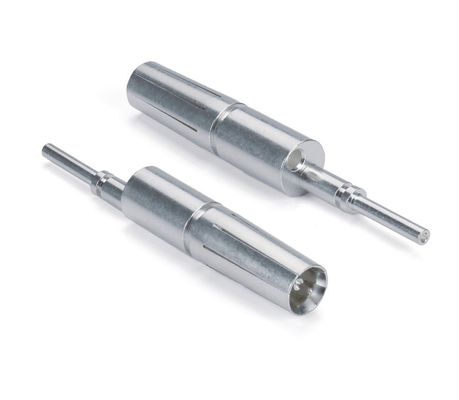Precision Brass Tilting Pin Coil Spring Pin Untuk High Current Energy Storage Connector
