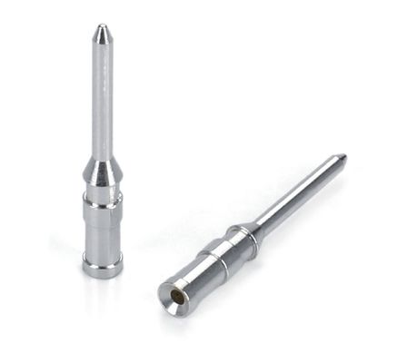 Precision Brass Tilting Pin Coil Spring Pin Untuk High Current Energy Storage Connector
