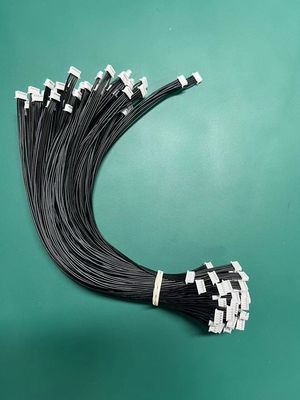 Panjang yang disesuaikan Kabel Listrik Harness Dupont 4 Pin Untuk JST SH 1.0 4 Pin Konektor