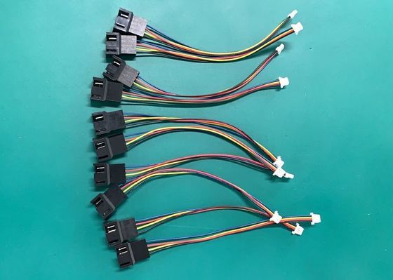 JST SH 1.0mm Pitch 4 Pin Connector Wire Harness Dengan 100% Pengujian Inspeksi
