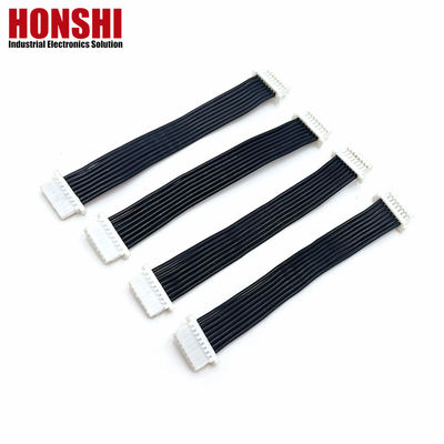 JST Plug Connector 8 Pin Wire Harness Assembly Dengan Sampel Dukungan Dan OEM