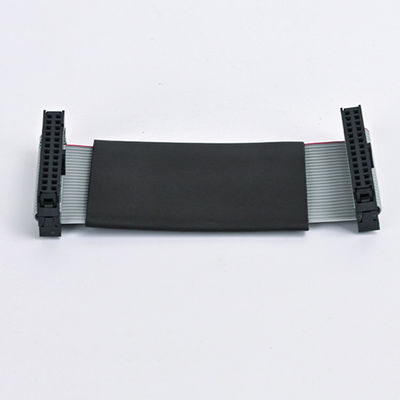 26 Pin 34 Pin Ribbon Kabel Majelis IDC Dengan 2.54mm IDC TO IDC Soket Tube Hitam