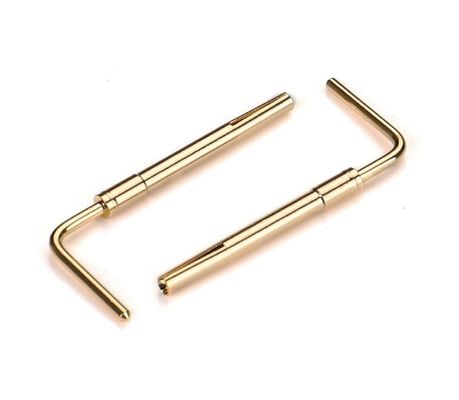 Custom High Precision CNC Machined Pins Polished Round Solid Brass Pins