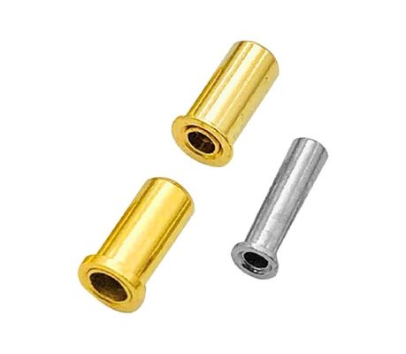 Custom High Precision CNC Machined Pins Polished Round Solid Brass Pins