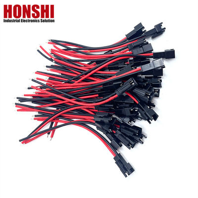 JST SM Connector Cable Harness Assembly 2 3 4 5 6 Pin Pria Wanita Kabel