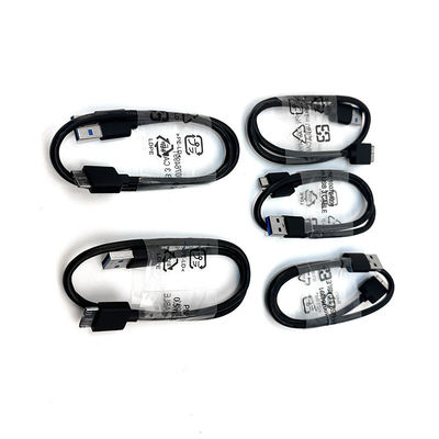 Fast Charging Data Transfer Kabel USB 28AWG Kabel data Panjang yang disesuaikan