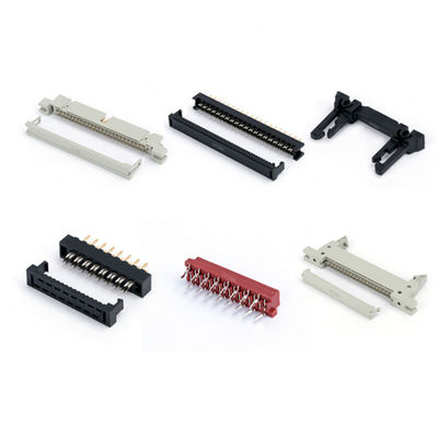 26Pin IDC Flat Ribbon Kabel Assembly dengan Strain Relief dan 2.54mm IDC ke IDC Socket