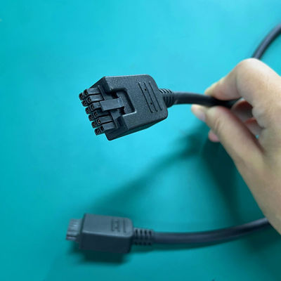 12 Pin Micro Fit 3.0 430251200 Overmolding Cable Assembly Untuk Kawat 24AWG UL Kabel