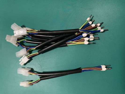 Terminal Wire Harness Assembly 18 - 26Awg JST Connector Untuk Terminal Y 4,8mm 6,3mm