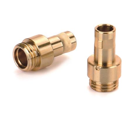 Bagian Mesin CNC Perunggu yang disesuaikan 1.5mm 2mm 4mm 5mm 6mm 8mm Tembaga presisi