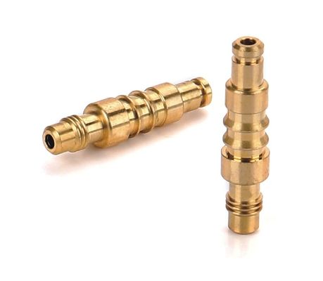 Bagian Mesin CNC Perunggu yang disesuaikan 1.5mm 2mm 4mm 5mm 6mm 8mm Tembaga presisi