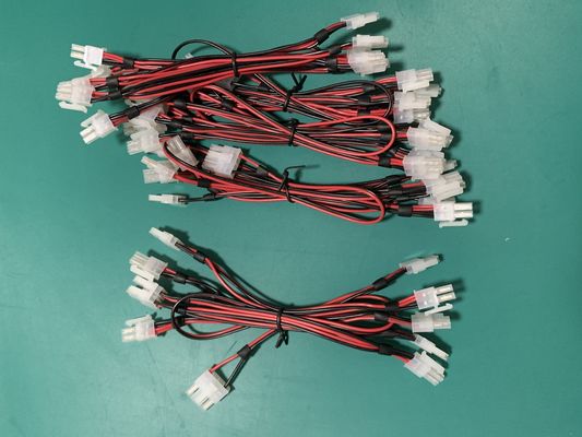 Terminal Wire Harness Assembly 18 - 26Awg JST Connector Untuk Terminal Y 4,8mm 6,3mm