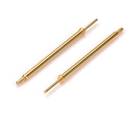Konektor Mesin Pin 2.0x18.5mm Plating Emas Terminal Pin Kuningan Point Contact Pin