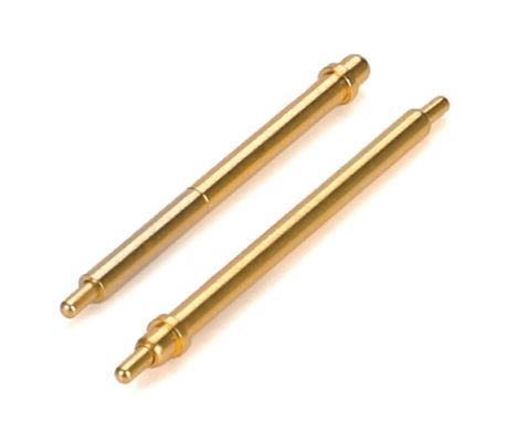 Konektor Mesin Pin 2.0x18.5mm Plating Emas Terminal Pin Kuningan Point Contact Pin