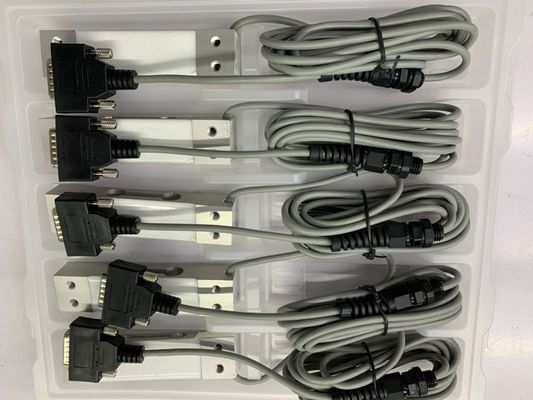 HPDB 100 Pin MDR Connector SCSI Kabel Majelis Kawat Hitam Dengan Material Kontak Kuningan