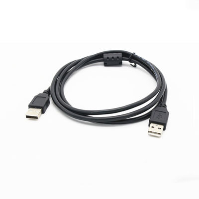 USB 2.0 Splitter A Male To Female Micro B USB C Kabel Dilapis Emas Untuk Ponsel