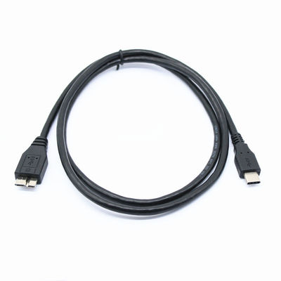 USB 2.0 Splitter A Male To Female Micro B USB C Kabel Dilapis Emas Untuk Ponsel