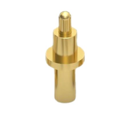 Salt Fog 72H Kuningan Pogo Pin Gold Plated Untuk ODM 6.0mm High Current DIN Standard