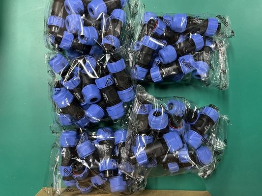 Konektor kawat melingkar tahan air 2 3 4 5 6 8 10 12 Pin Konektor colokan pria wanita