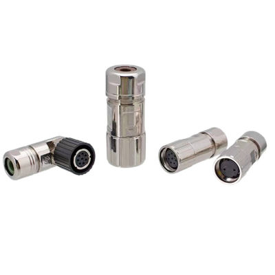 2 Pin 10 Pin DDK Waterproof Circular Connector Dengan Solder Cup Termination
