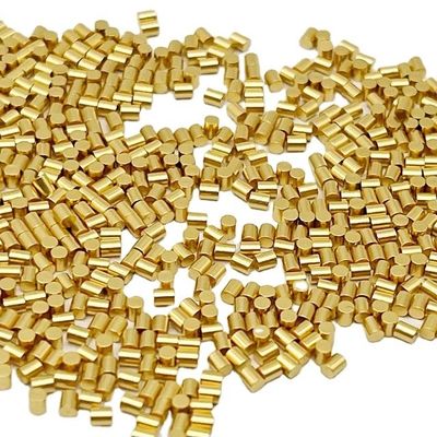 Custom Kuningan Mesin Pin Pad SMT Tipe Plating Emas 1.5mm Pria Untuk Koneksi