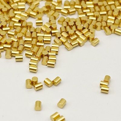 Custom Kuningan Mesin Pin Pad SMT Tipe Plating Emas 1.5mm Pria Untuk Koneksi