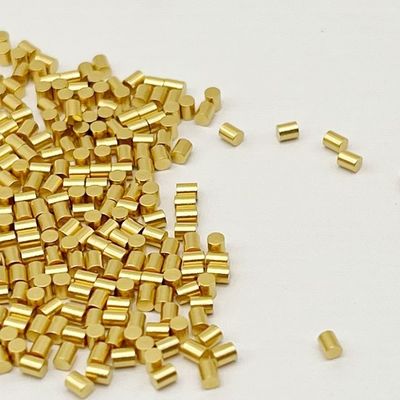 Custom Kuningan Mesin Pin Pad SMT Tipe Plating Emas 1.5mm Pria Untuk Koneksi