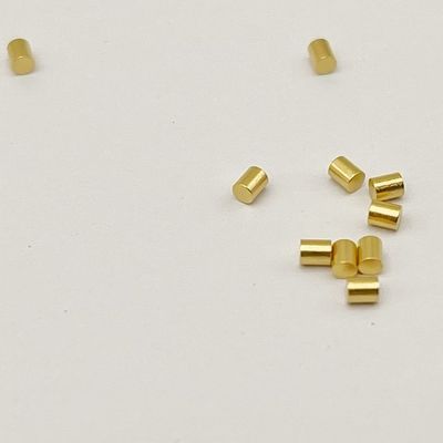 Custom Kuningan Mesin Pin Pad SMT Tipe Plating Emas 1.5mm Pria Untuk Koneksi