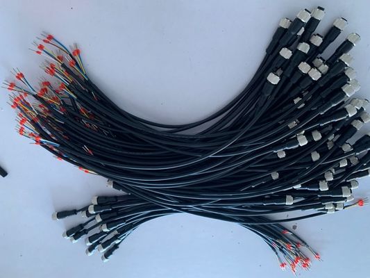 Custom Automotive Wiring Harness 24 pin Untuk 24 - 32AWG sambungan kabel