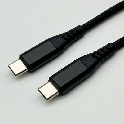1m Black USB Molded Cable Assembly UL2725 28Awg Untuk Sync Data Cepat Dan Pengisian