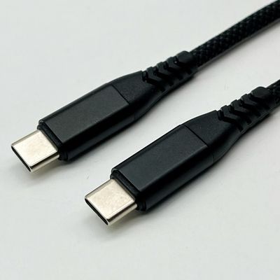 1m Black USB Molded Cable Assembly UL2725 28Awg Untuk Sync Data Cepat Dan Pengisian