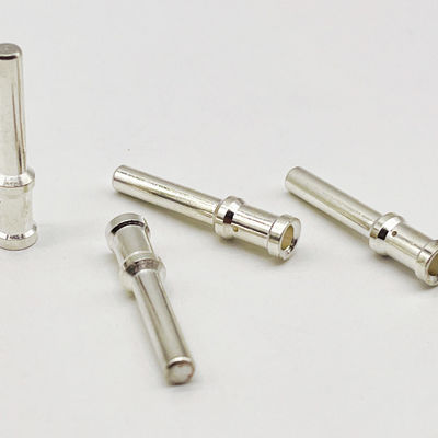 DIN Energy Vehicle Charger Tembaga Kolom EV Charging Connector Plug Pin Disesuaikan