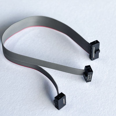 1.27mm Flat IDC Cable 10 Pin - 100 Pin Ribbon Cable Assembly Panjang yang disesuaikan
