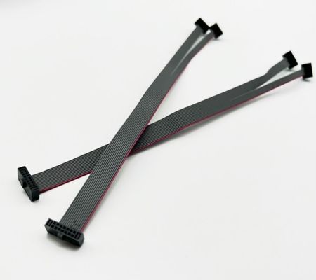 1.27mm Flat IDC Cable 10 Pin - 100 Pin Ribbon Cable Assembly Panjang yang disesuaikan